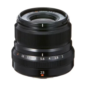 Fujifilm XF 23mm f 2 R WR Lens (black)