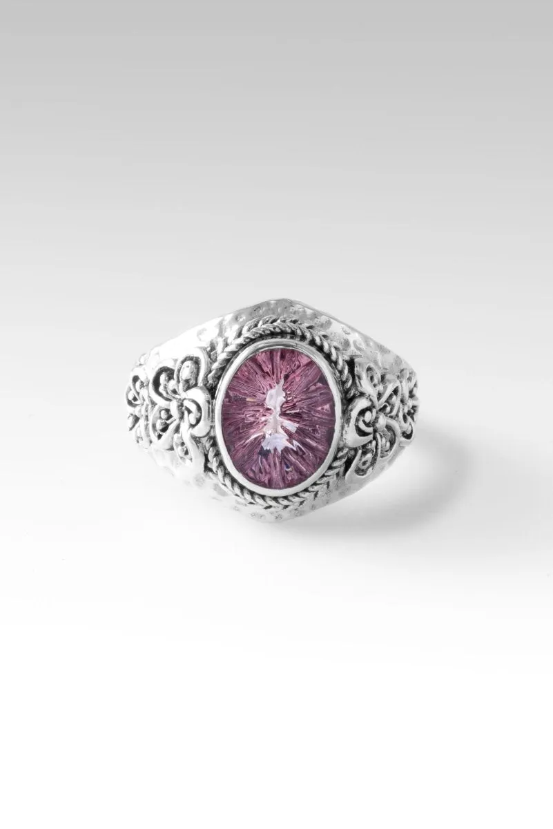 Garden Grace Ring™ in Pink Cashmere™ Mystic Quartz