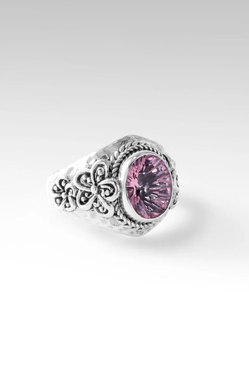 Garden Grace Ring™ in Pink Cashmere™ Mystic Quartz