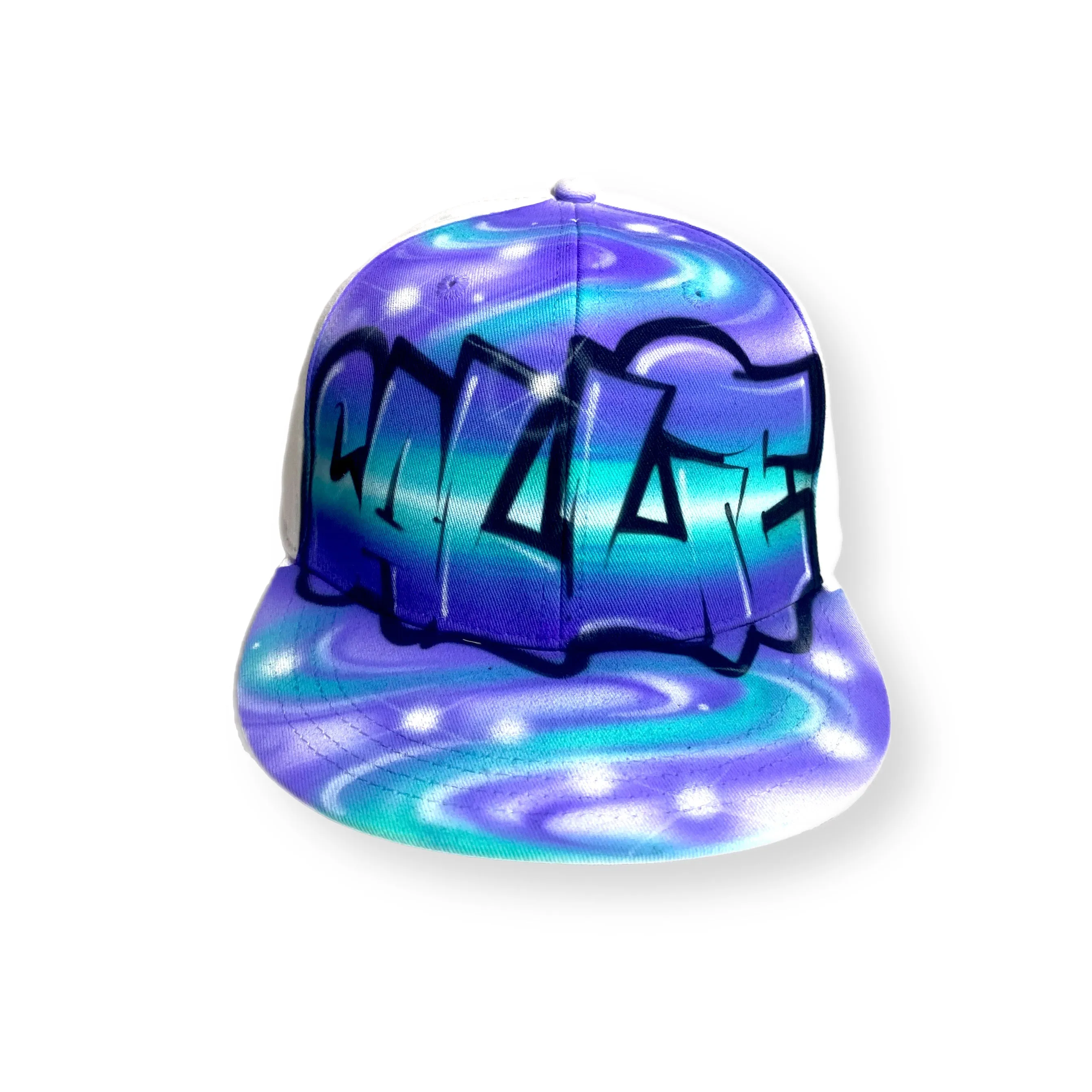 Graffiti Front Swirl Snapback (1)