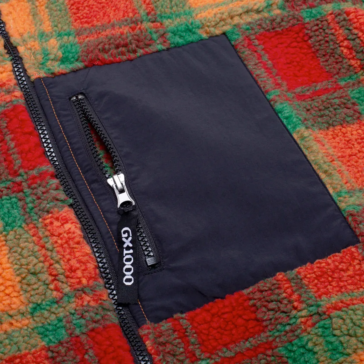 GX1000 Polar Fleece (Green/Orange)