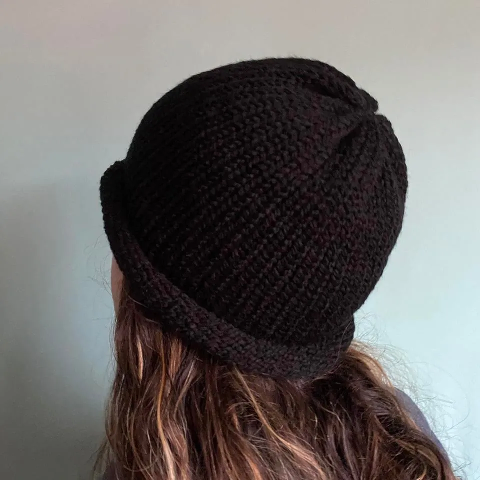 Handmade knitted beanie hats - choose your colour