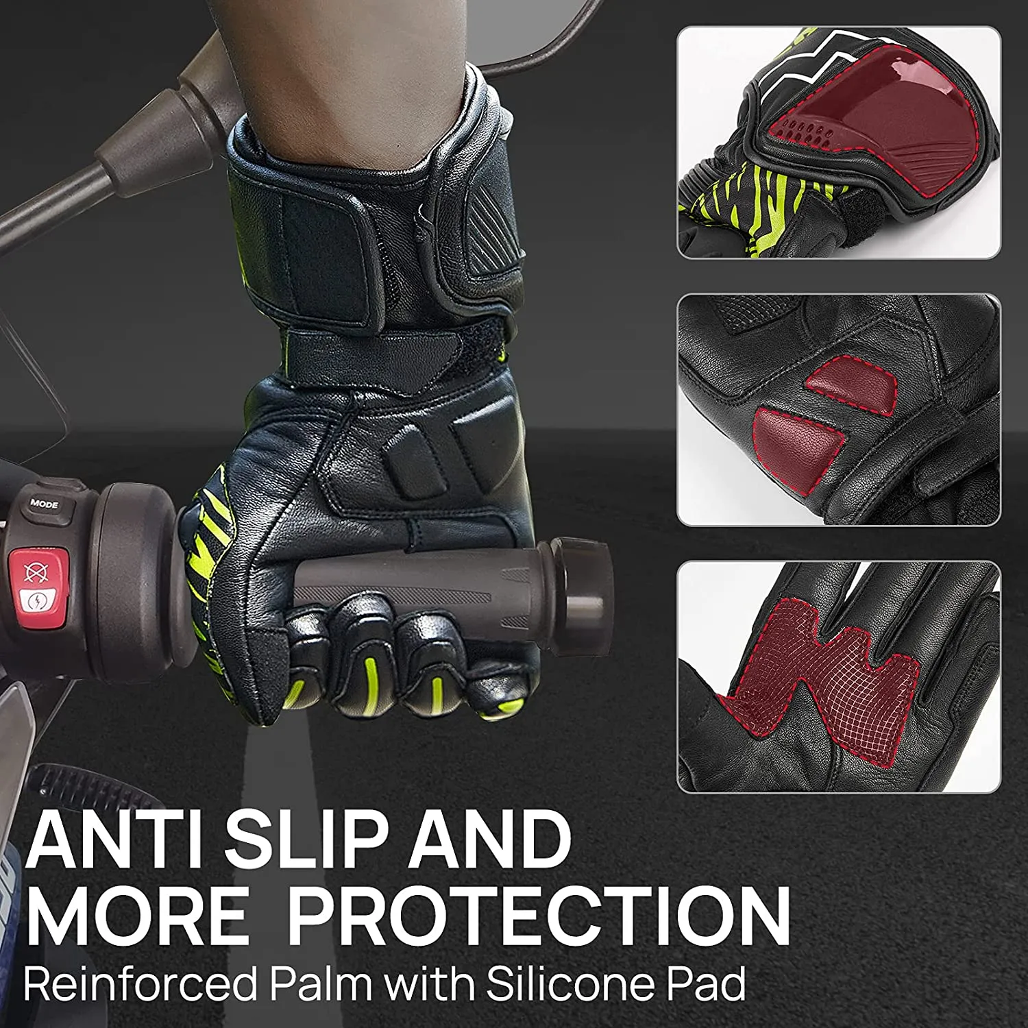 Motorcycle Gloves ILM Model AD01 for Optimal Performance