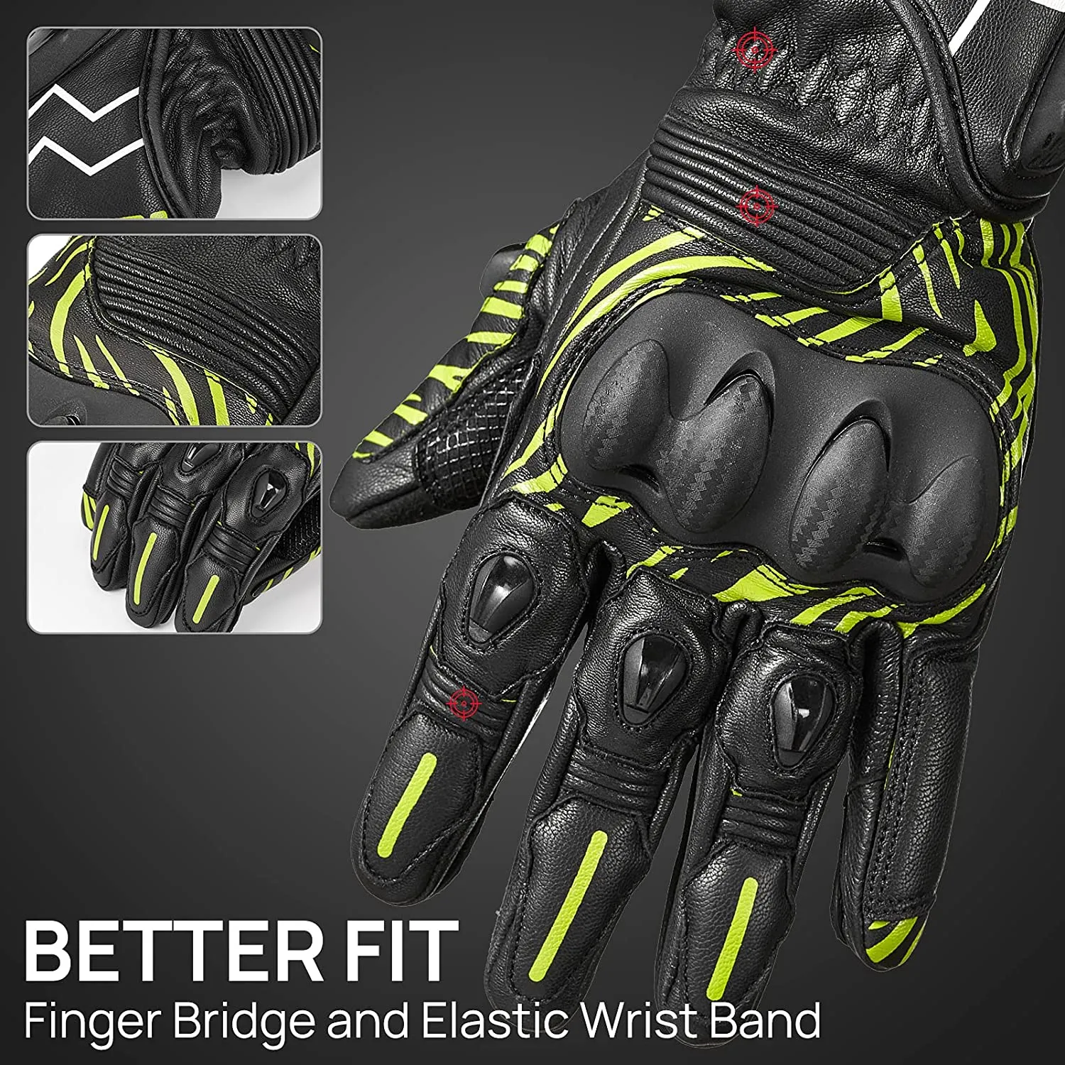Motorcycle Gloves ILM Model AD01 for Optimal Performance