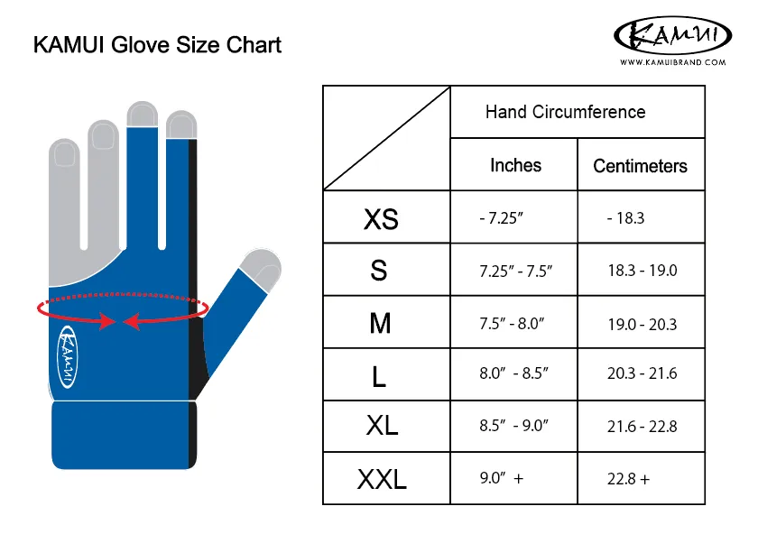KAMUI GLOVE QuickDry - Red -2023 Model