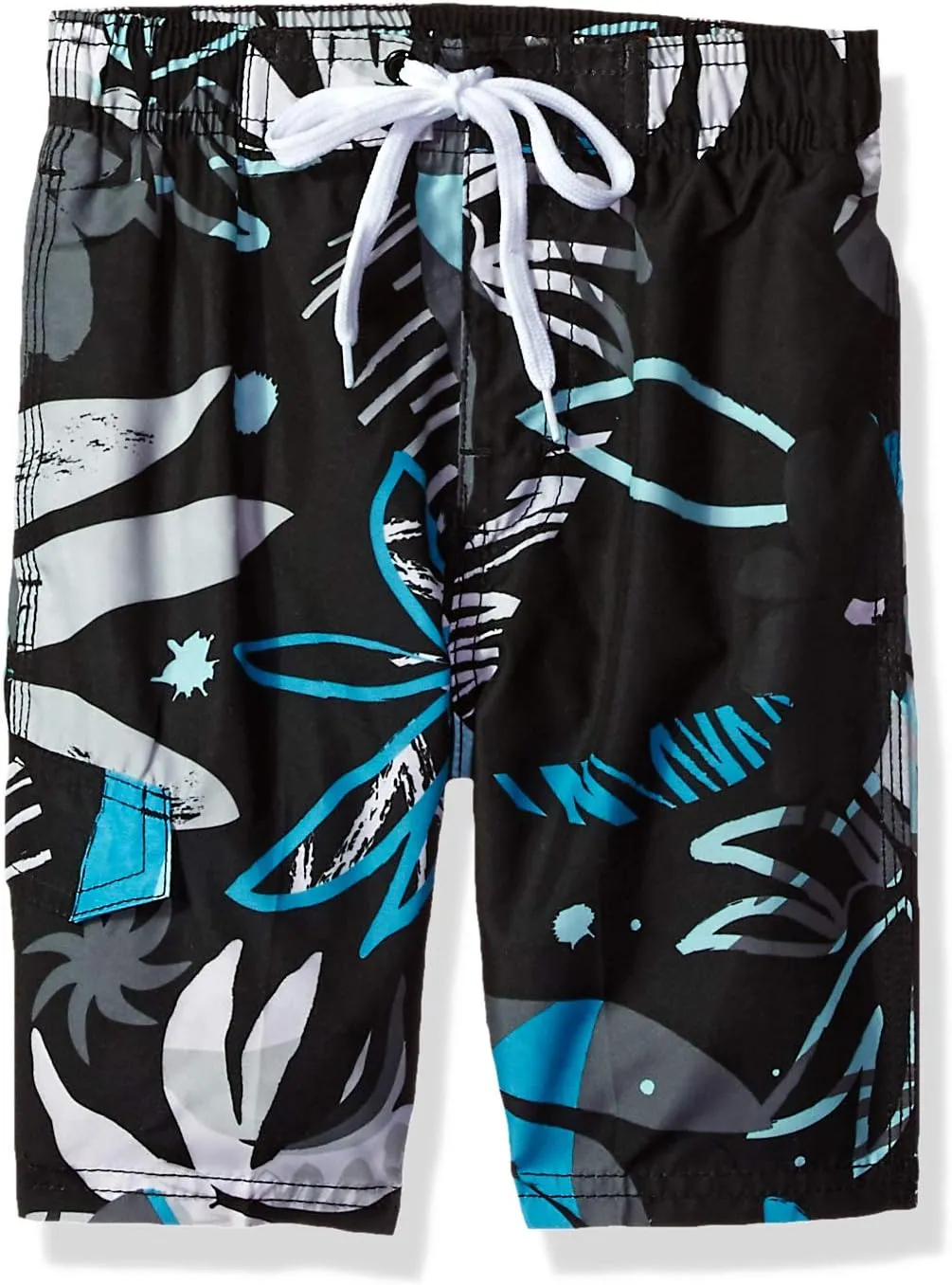Kanu Surf Echo Boys Swim Trunks with UPF 50  Sun Protection-Quick Dry Boys Swimsuit
