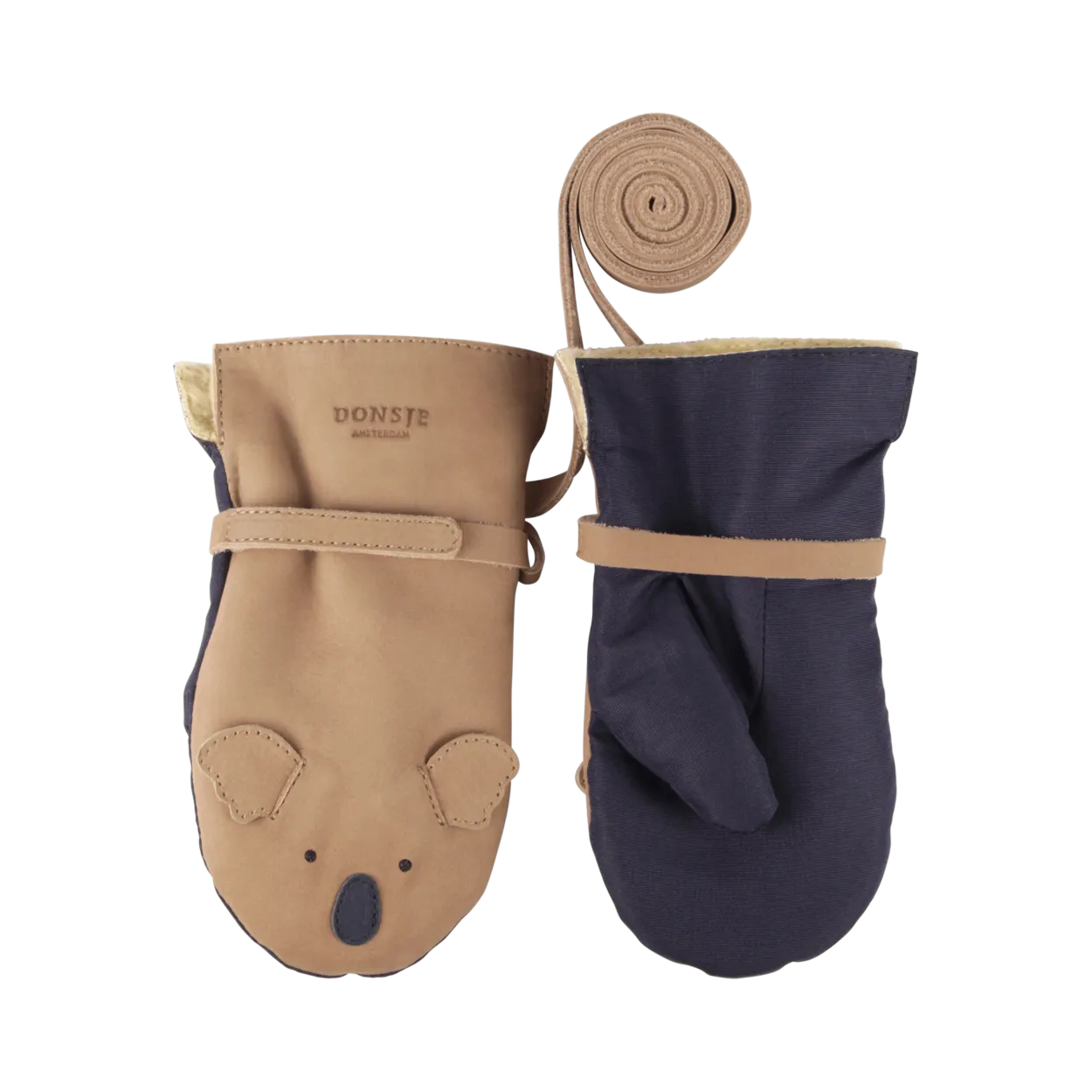 Kapi Classic Mittens | Koala | Truffle Nubuck