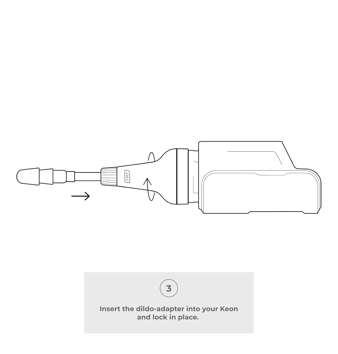 Keon Dildo Adapter