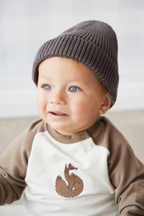 Leon Knitted Beanie - Wolf