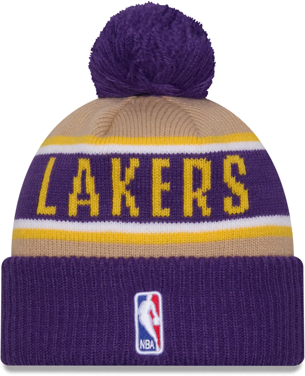 Los Angeles Lakers New Era NBA 2024 Draft Team Beanie