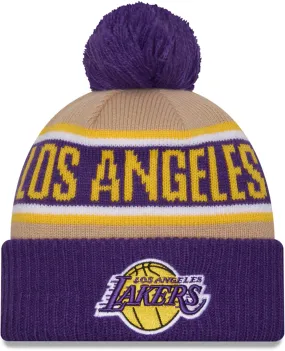 Los Angeles Lakers New Era NBA 2024 Draft Team Beanie