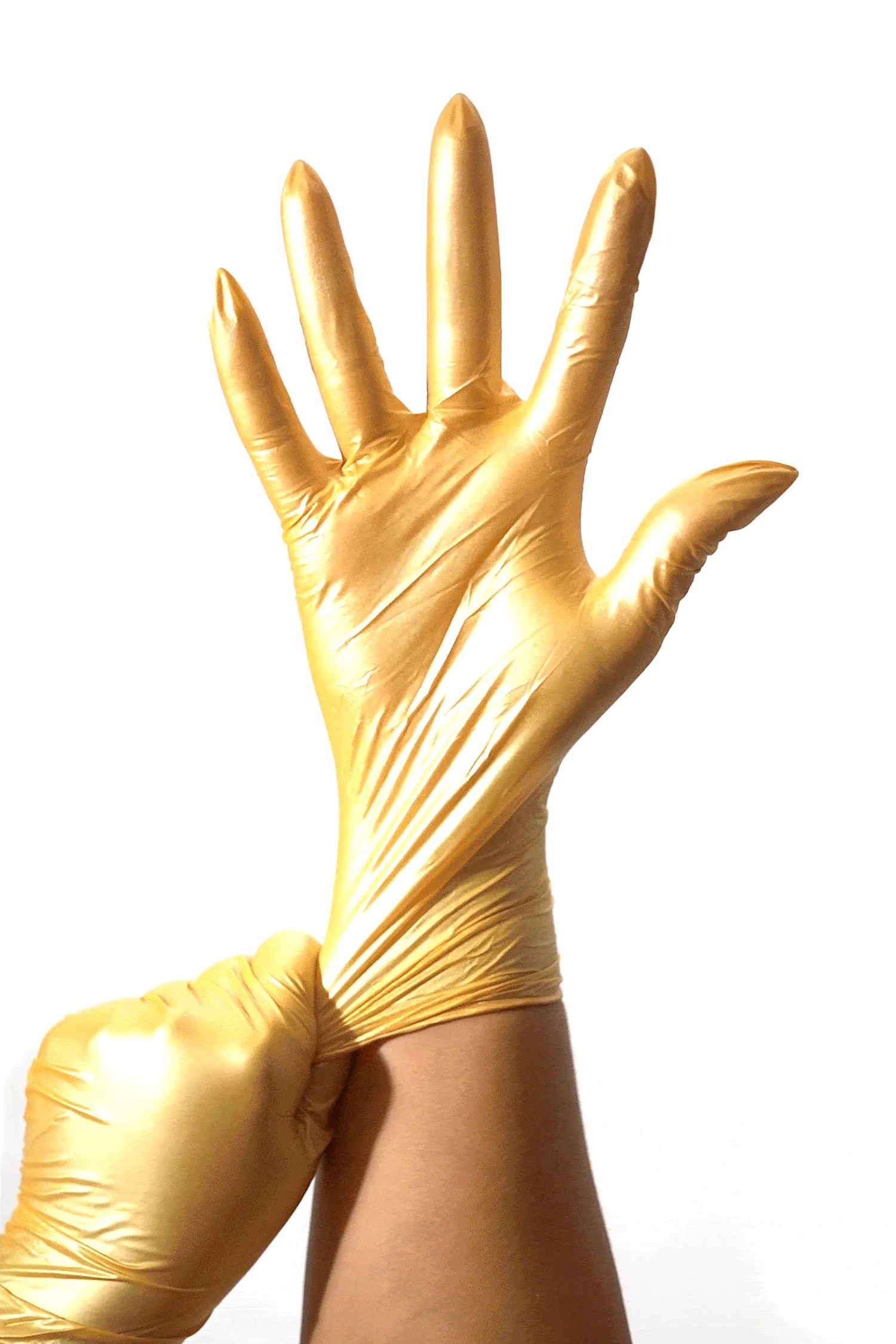 Luminous Collection Golden Glow Nitrile Gloves