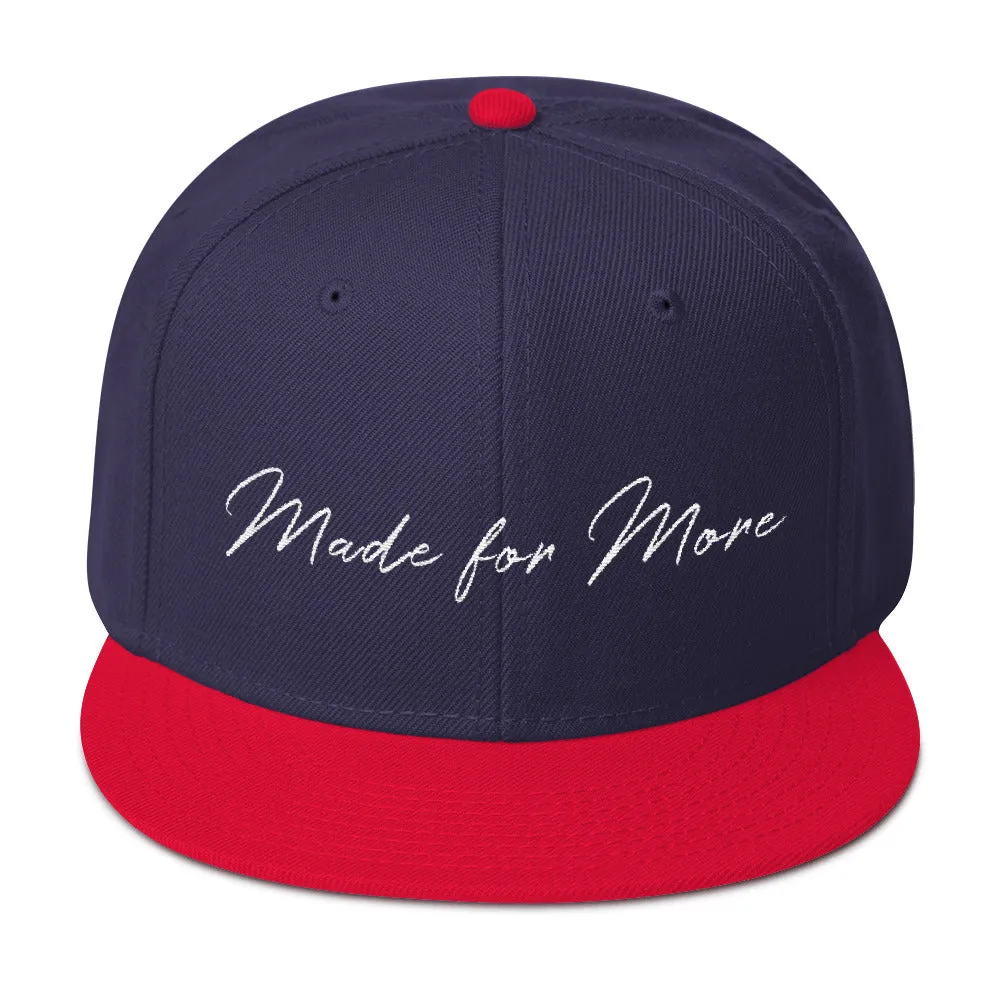 Made for More Snapback