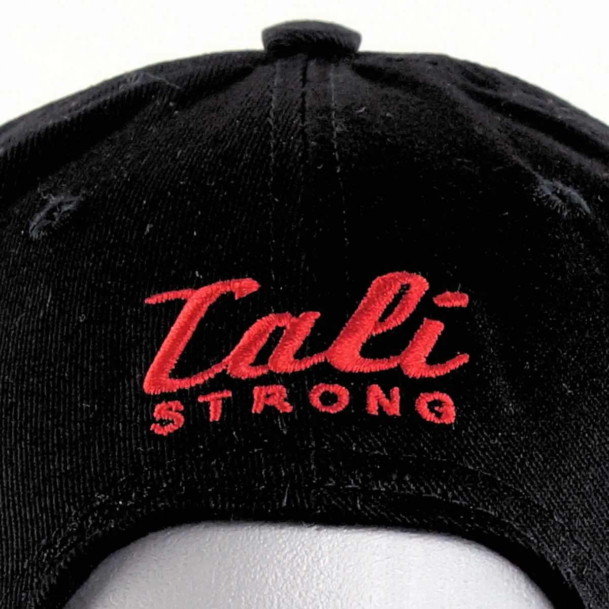 Mean Bear Flat Bill Snapback Black Cap
