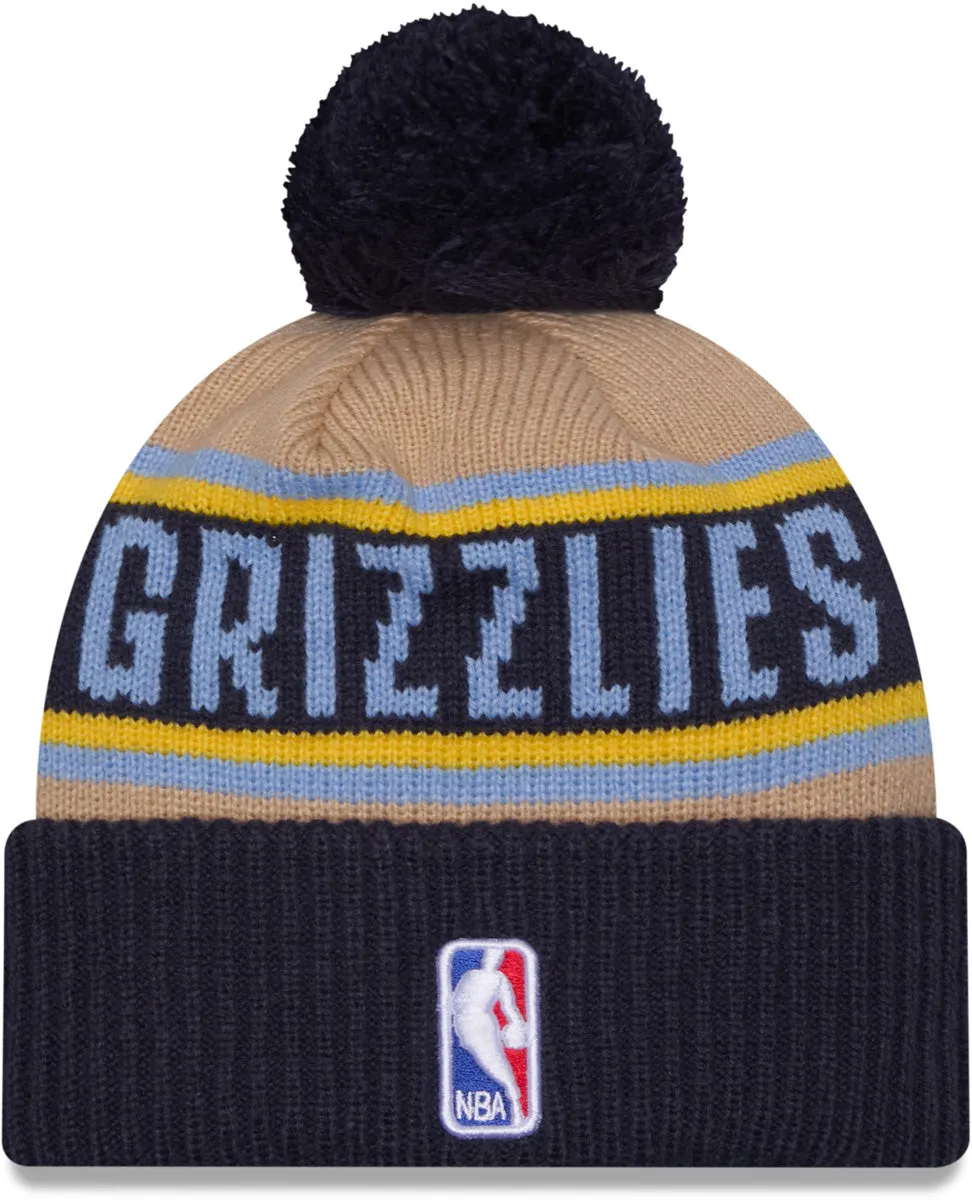 Memphis Grizzlies New Era NBA 2024 Draft Team Beanie