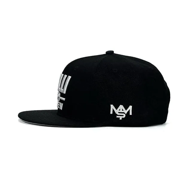 Milli Crew - Black Snapback Cap