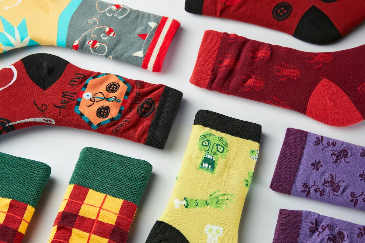 Missing Link Plaid Socks