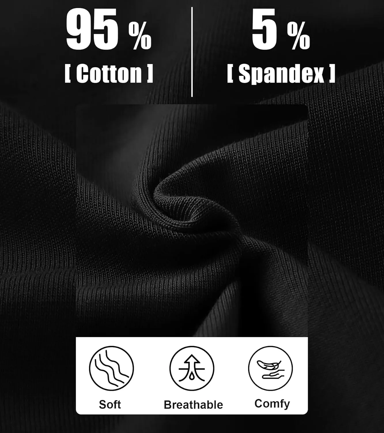 OLIKEME Womens Underwear Cotton Hipster Panties Low Rise No Show Briefs Soft Stretch Breathable Ladies Panties 6 Pack