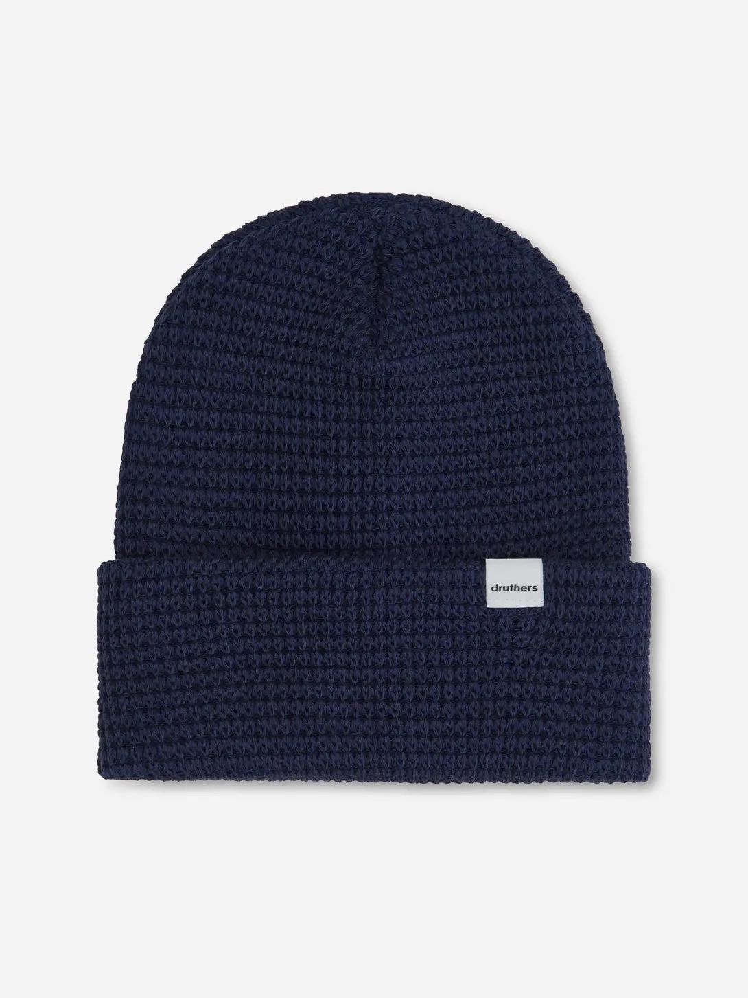 Organic Cotton Waffle Knit Beanie
