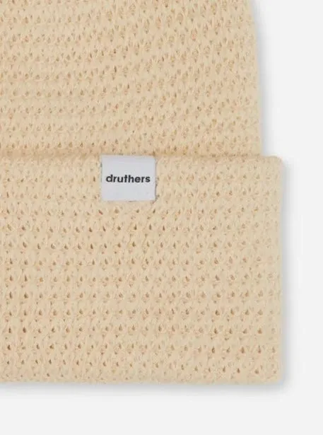 Organic Cotton Waffle Knit Beanie