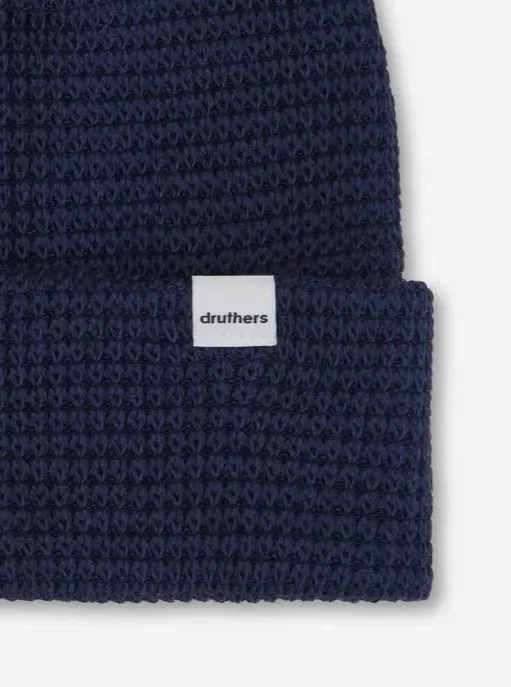Organic Cotton Waffle Knit Beanie