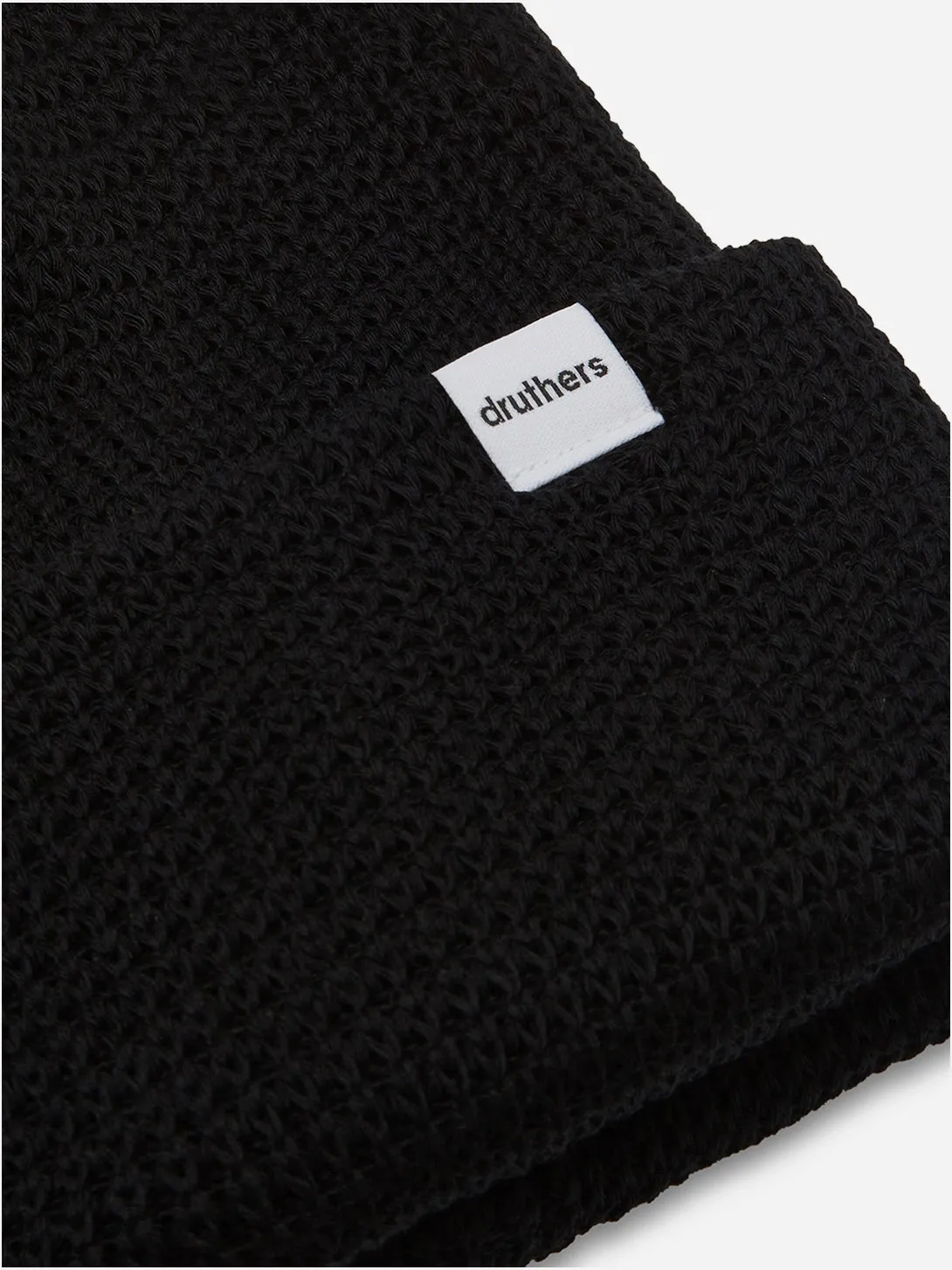 Organic Cotton Waffle Knit Beanie
