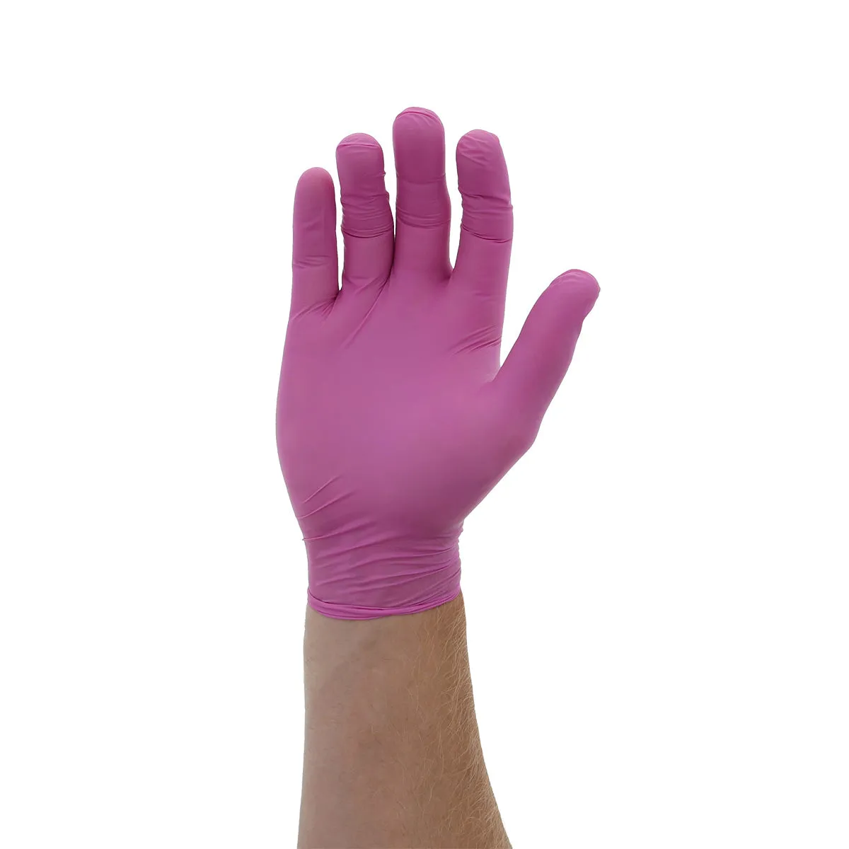Powder-Free Vitrile Vitri-Flex Disposable Pink Glove Samples
