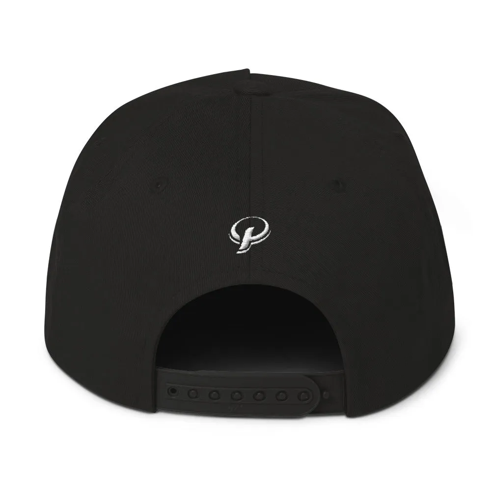 Presidential Lifestyle® Logo White P On Back  | Flat Bill Cap