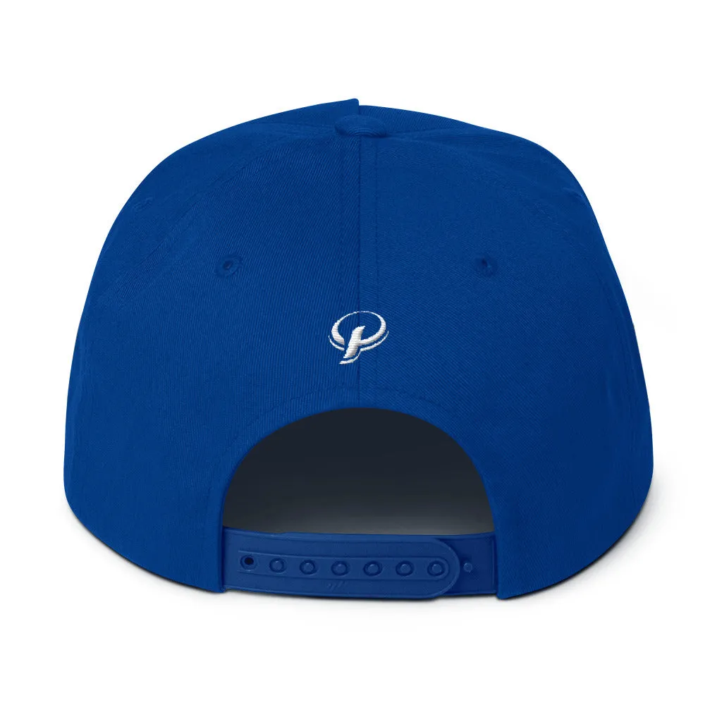 Presidential Lifestyle® Logo White P On Back  | Flat Bill Cap