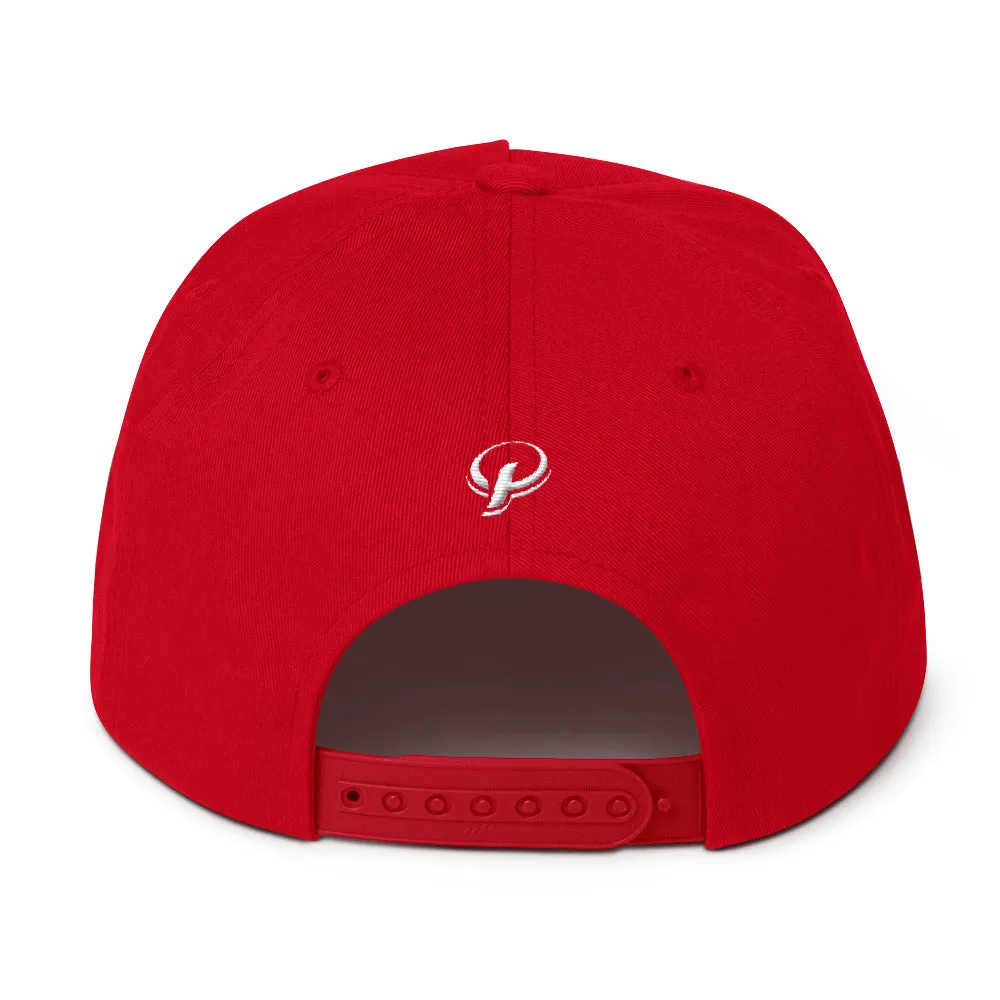 Presidential Lifestyle® Logo White P On Back  | Flat Bill Cap
