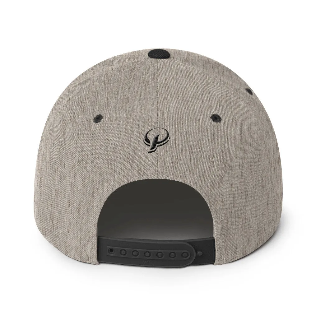 Presidential Wear In Black Snapback Hat