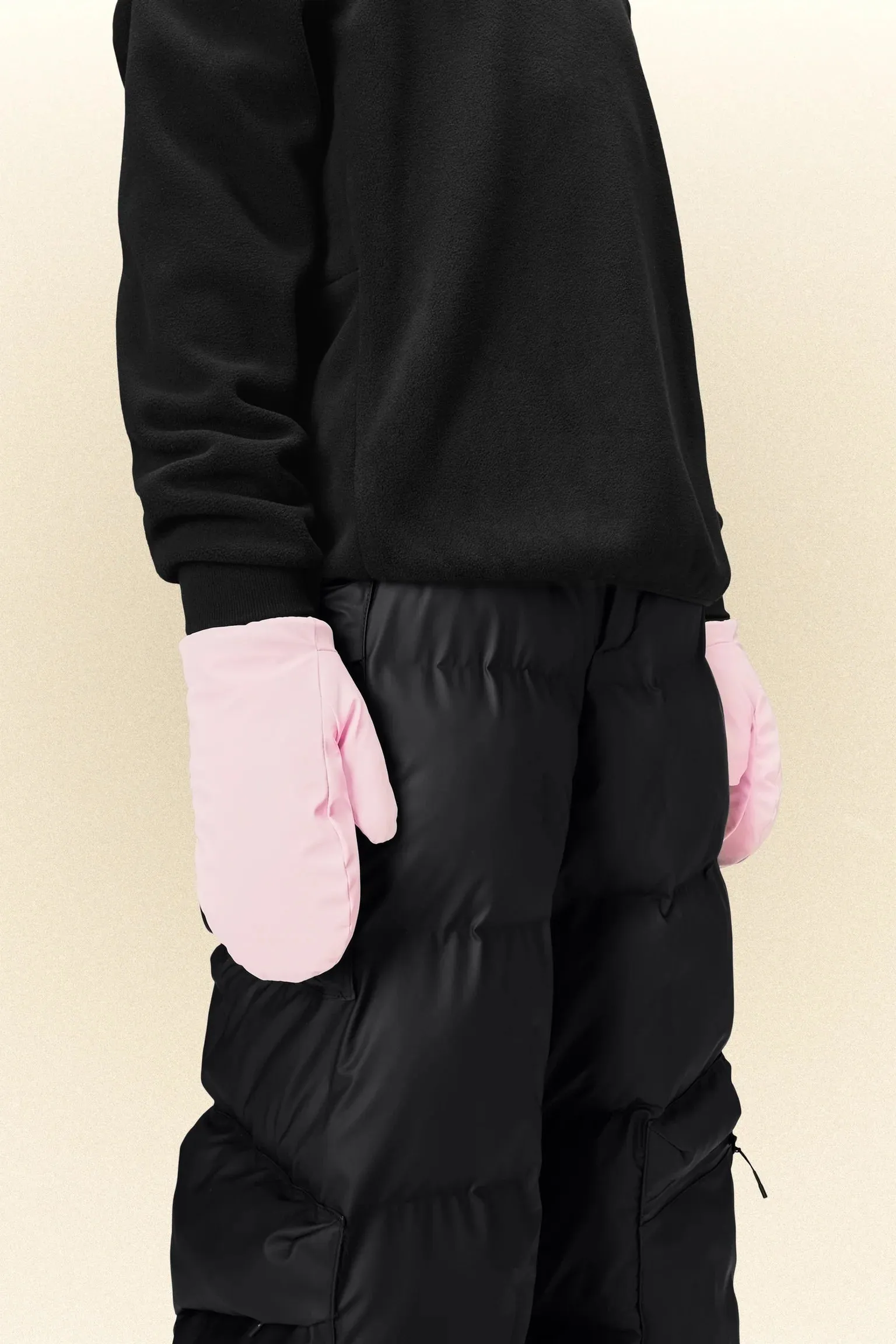 Rains Alta Puffer Mittens Candy