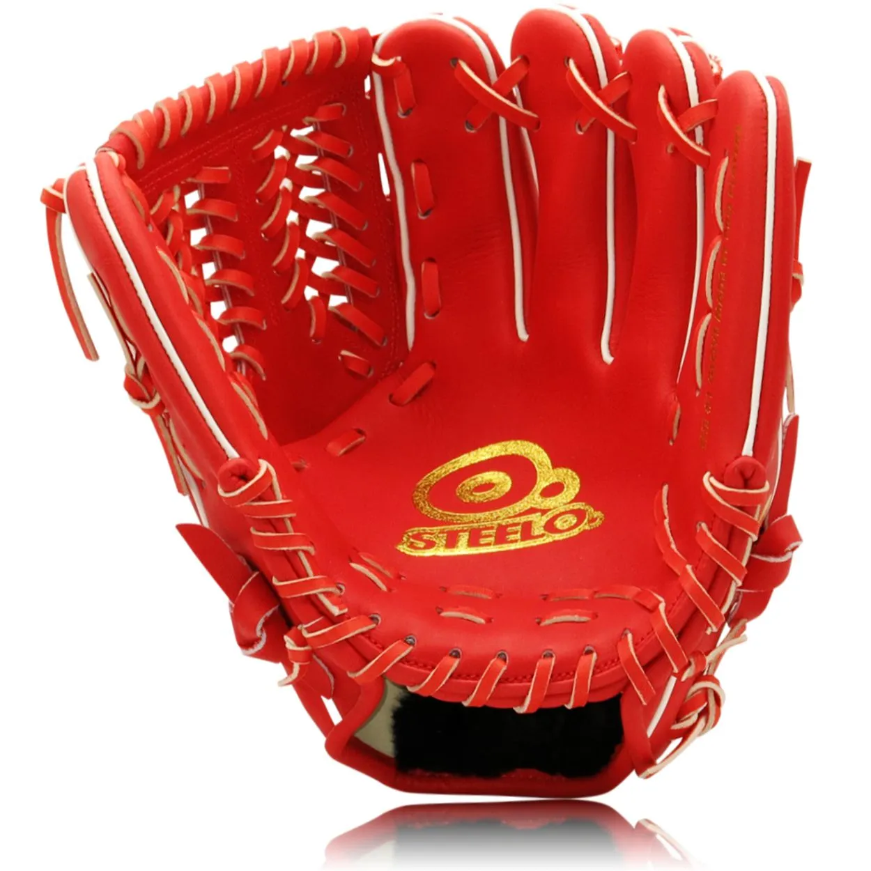 Red 'Hype 1' PRO HYDE™ Series Pitcher's Glove - 11.50 Inch RHT