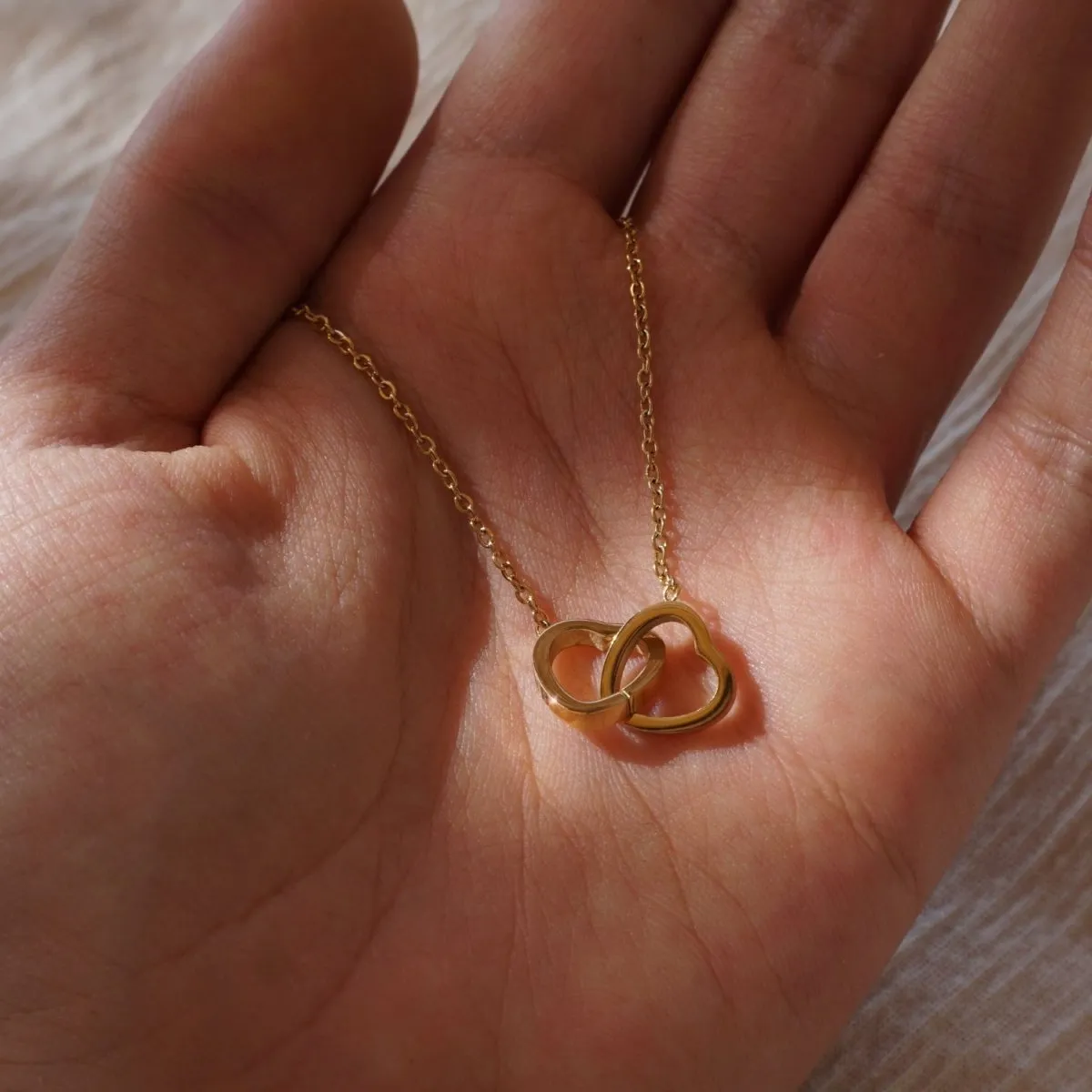 Rose Box   Secret 18k Heart Necklace (Engraved)