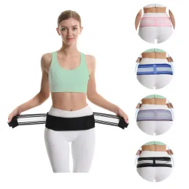 Sacroiliac Si Belt Men Women, Sacroiliac SI Joint Belt,Breathable Non-Slip Pelvic and lumbar Support Brace for Men and Women-Support Brace Eases Pain from Sciatica, Pelvic, Lumbar, Nerve, and Leg Discomfort