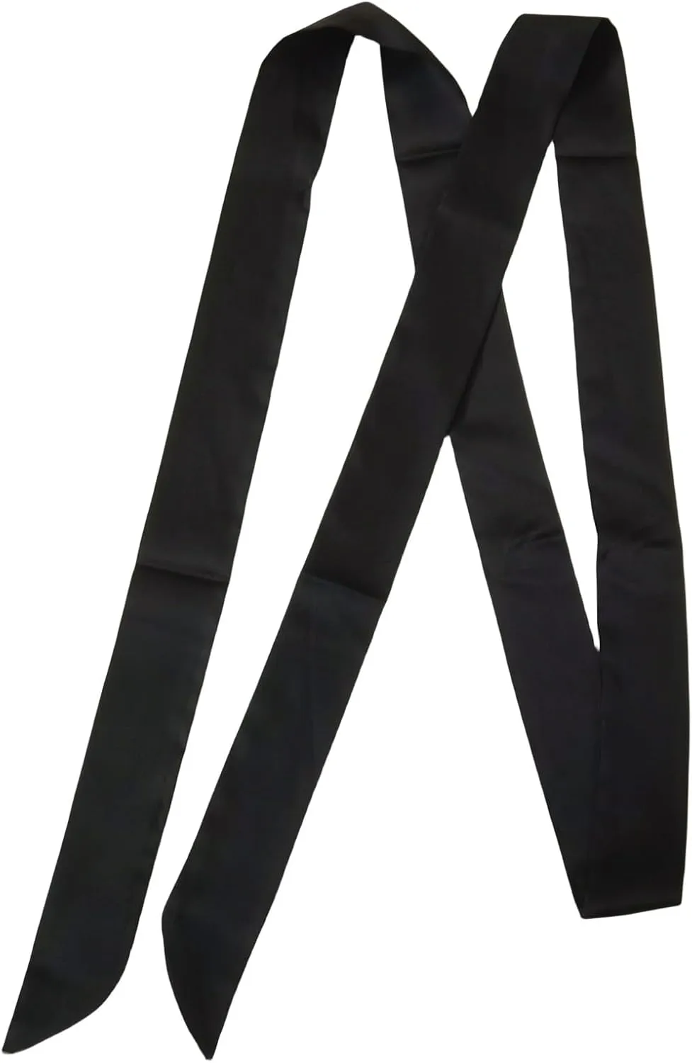 Stylish Ribbon Scarf Soft Long Skinny Satin Belt Neck Scarf for Women