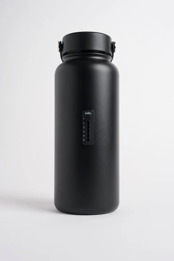 Tally Silicone Hydration Tracker (Adhesive Tracking Accessory adheres to Any Reusable Water Bottle)