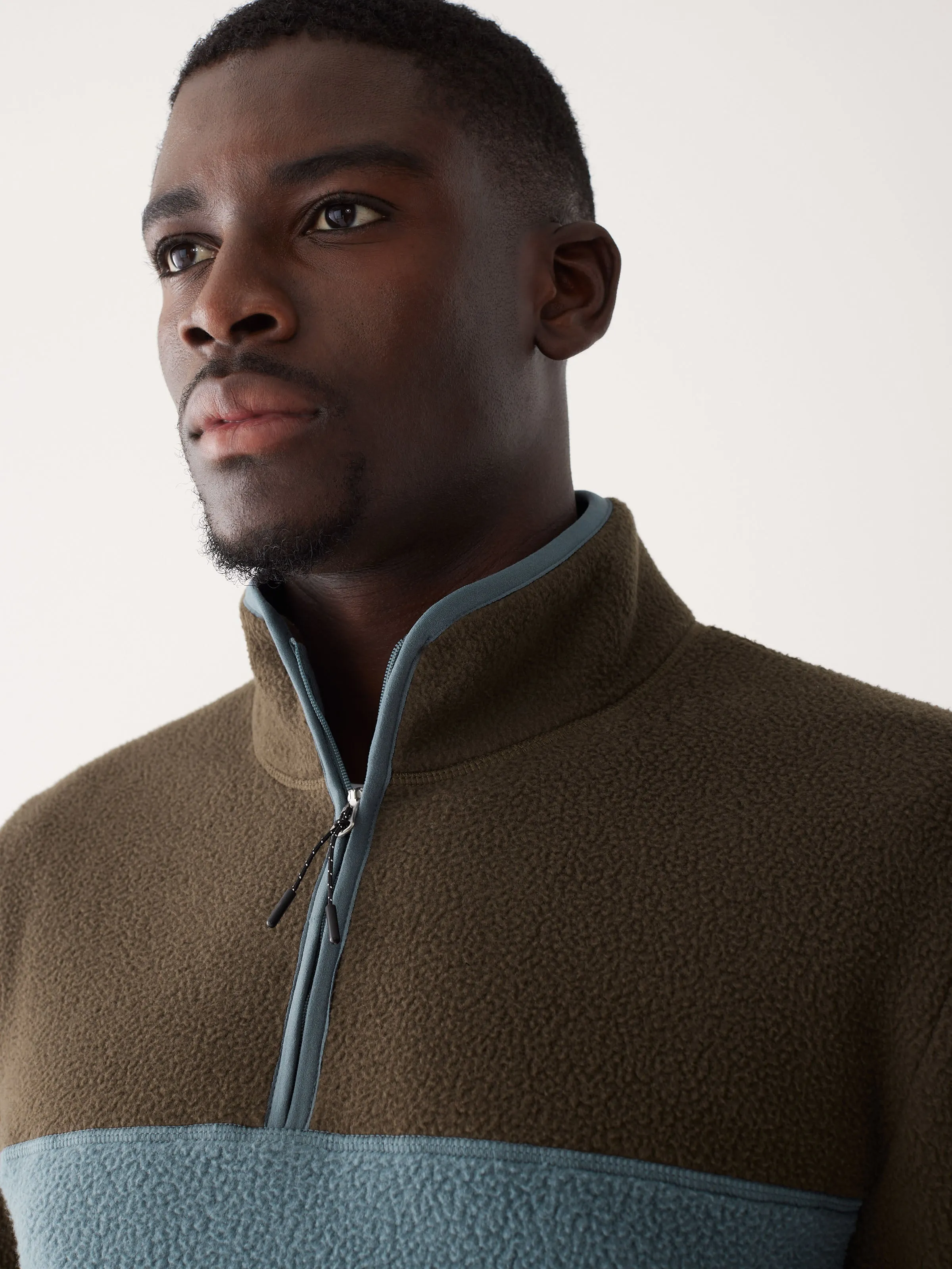 Stormy Blue Axis Color Block Pullover for Men/Women (depending on gender if specified)