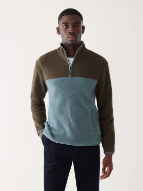 Stormy Blue Axis Color Block Pullover for Men/Women (depending on gender if specified)