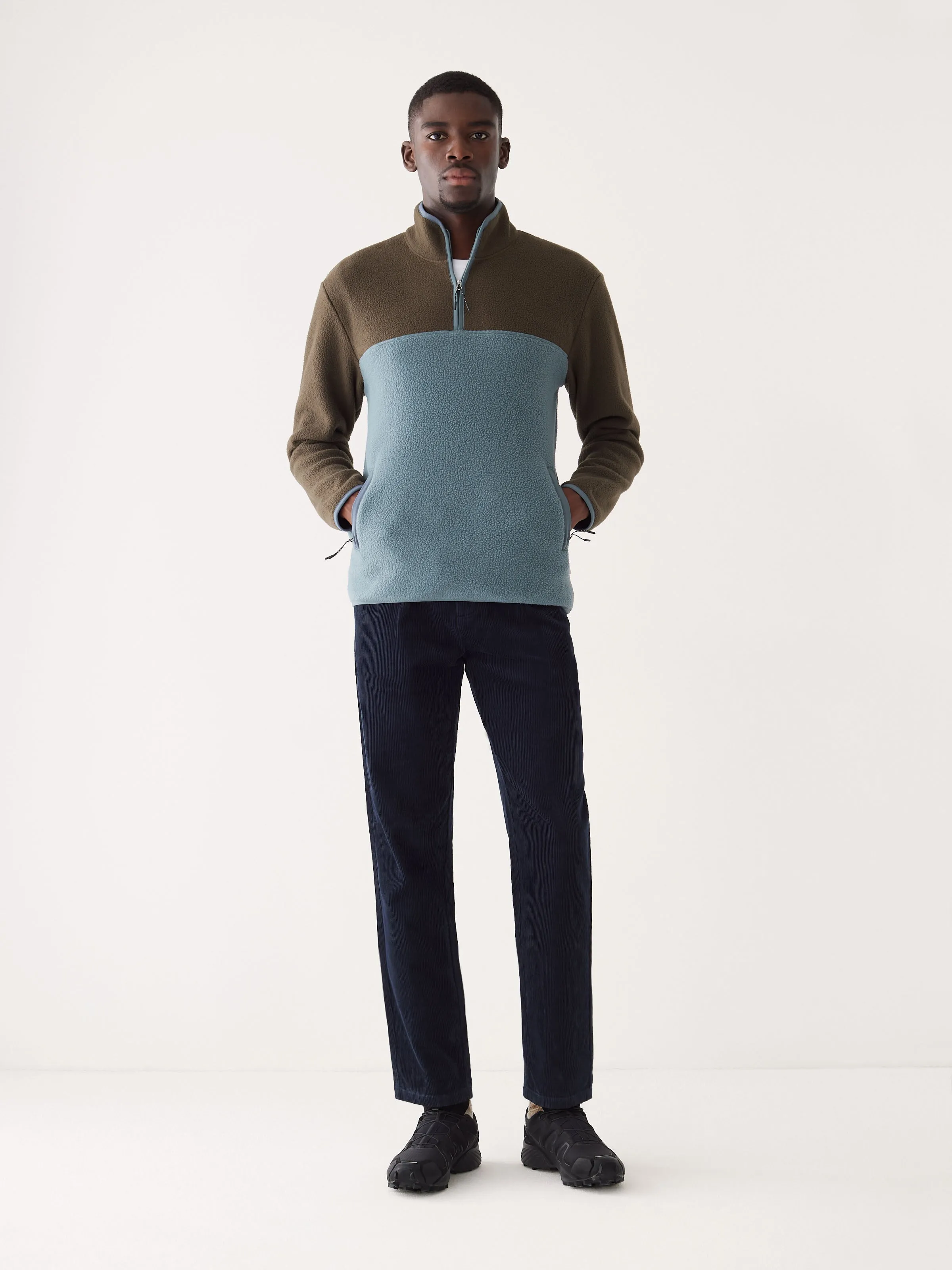 Stormy Blue Axis Color Block Pullover for Men/Women (depending on gender if specified)