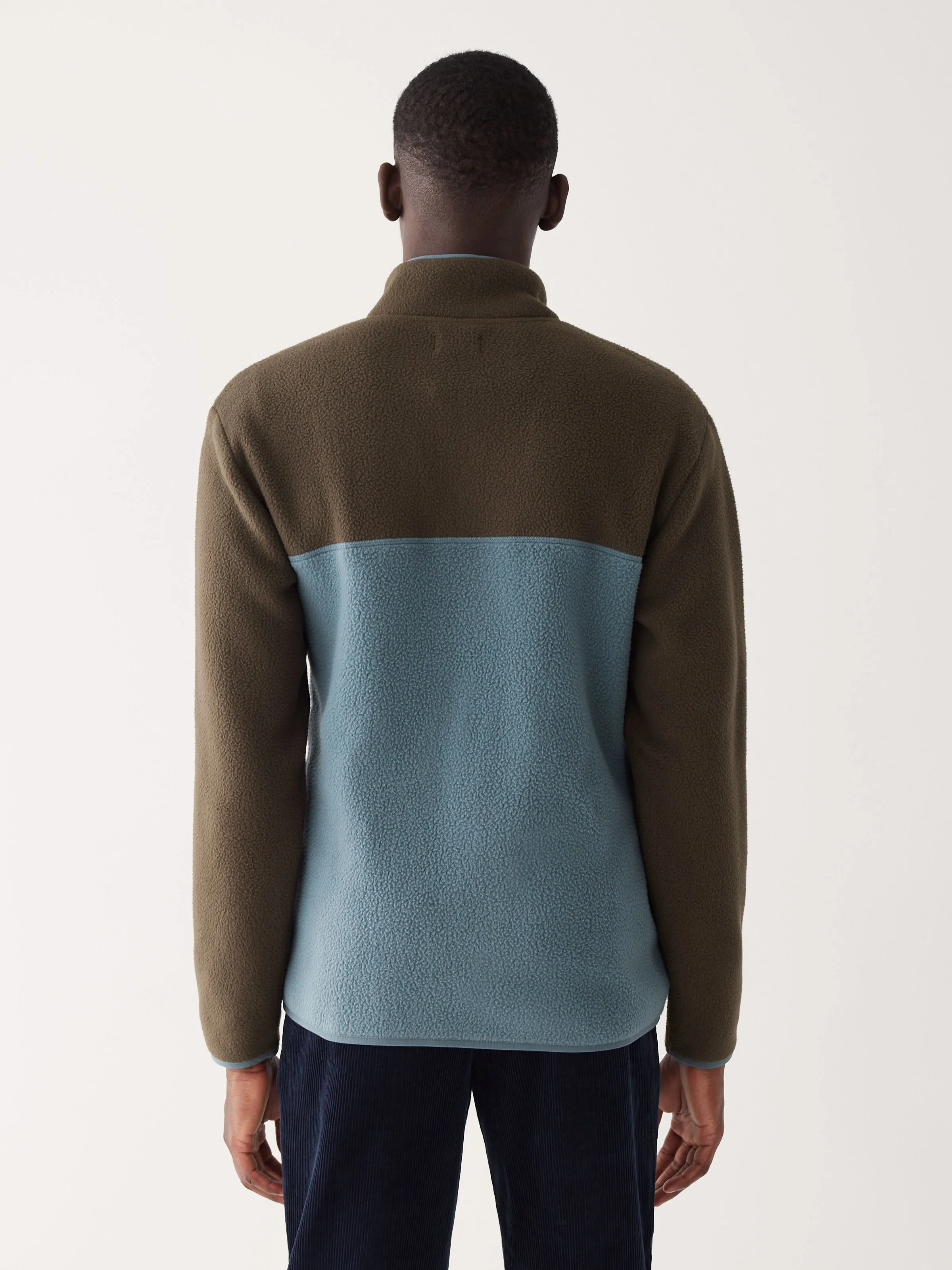 Stormy Blue Axis Color Block Pullover for Men/Women (depending on gender if specified)
