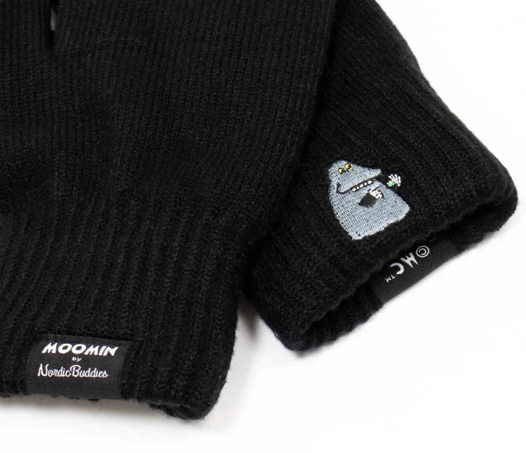 The Groke Mittens and Beanie Combo - Black