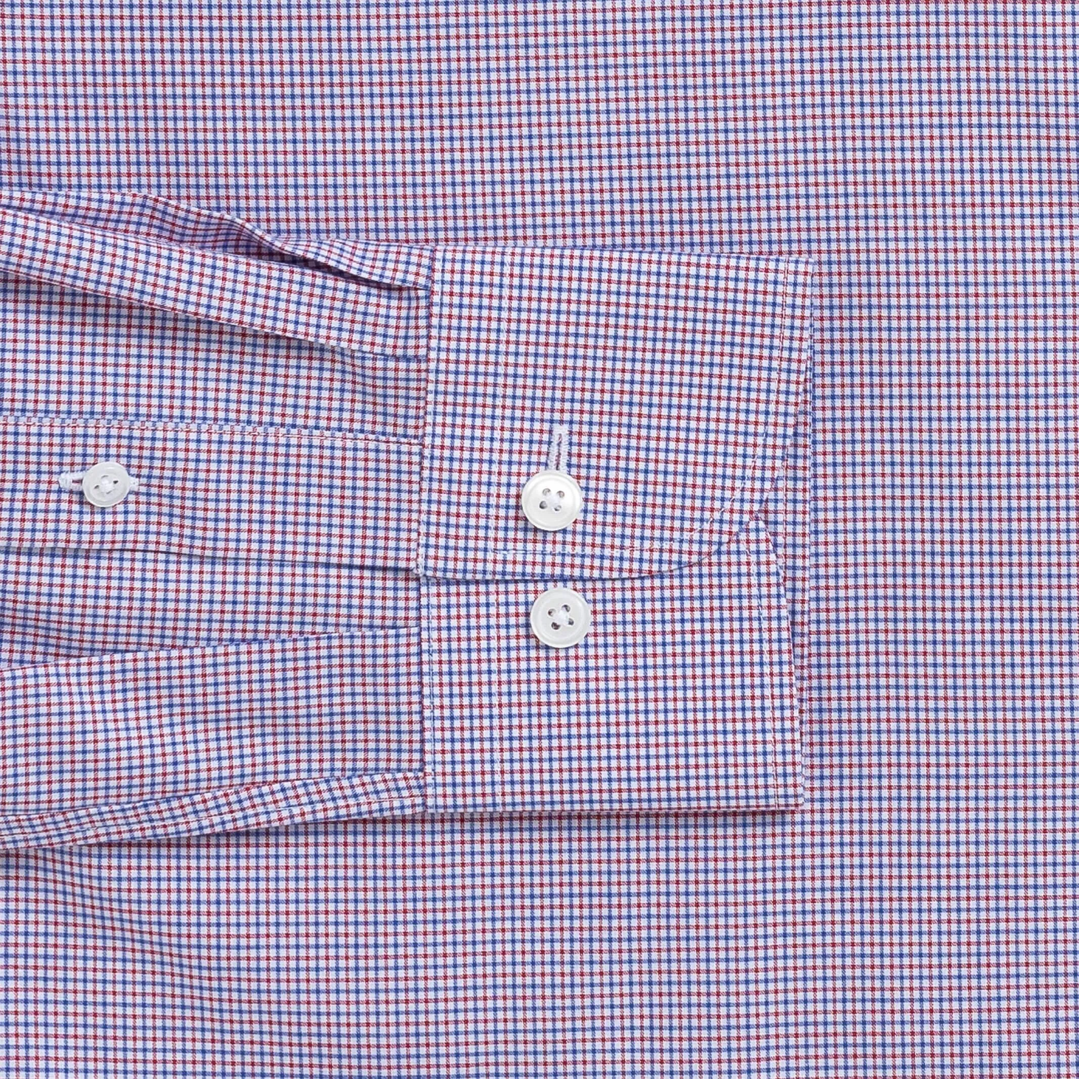 The Red Straub Plaid Custom Shirt