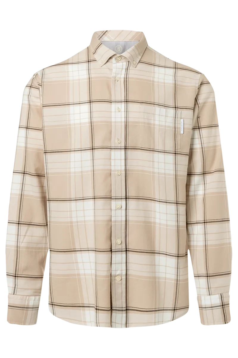 Tim-T Nomadic Desert Plaid Button-Down Shirt