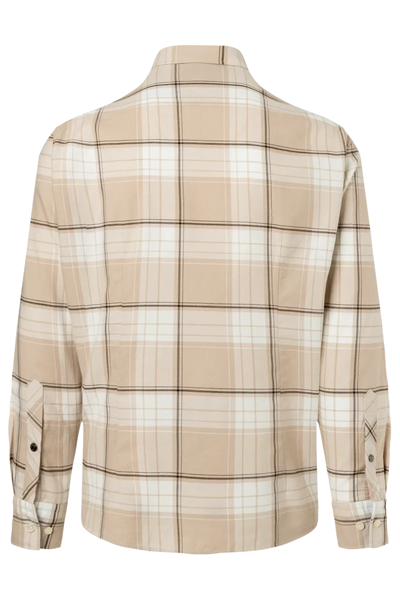 Tim-T Nomadic Desert Plaid Button-Down Shirt