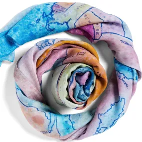 [us map]  [jumbo oblong scarf]