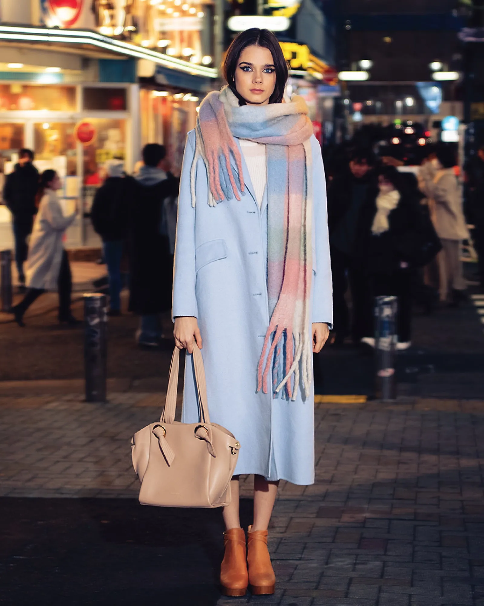 Vail Checkered Scarf - Candy