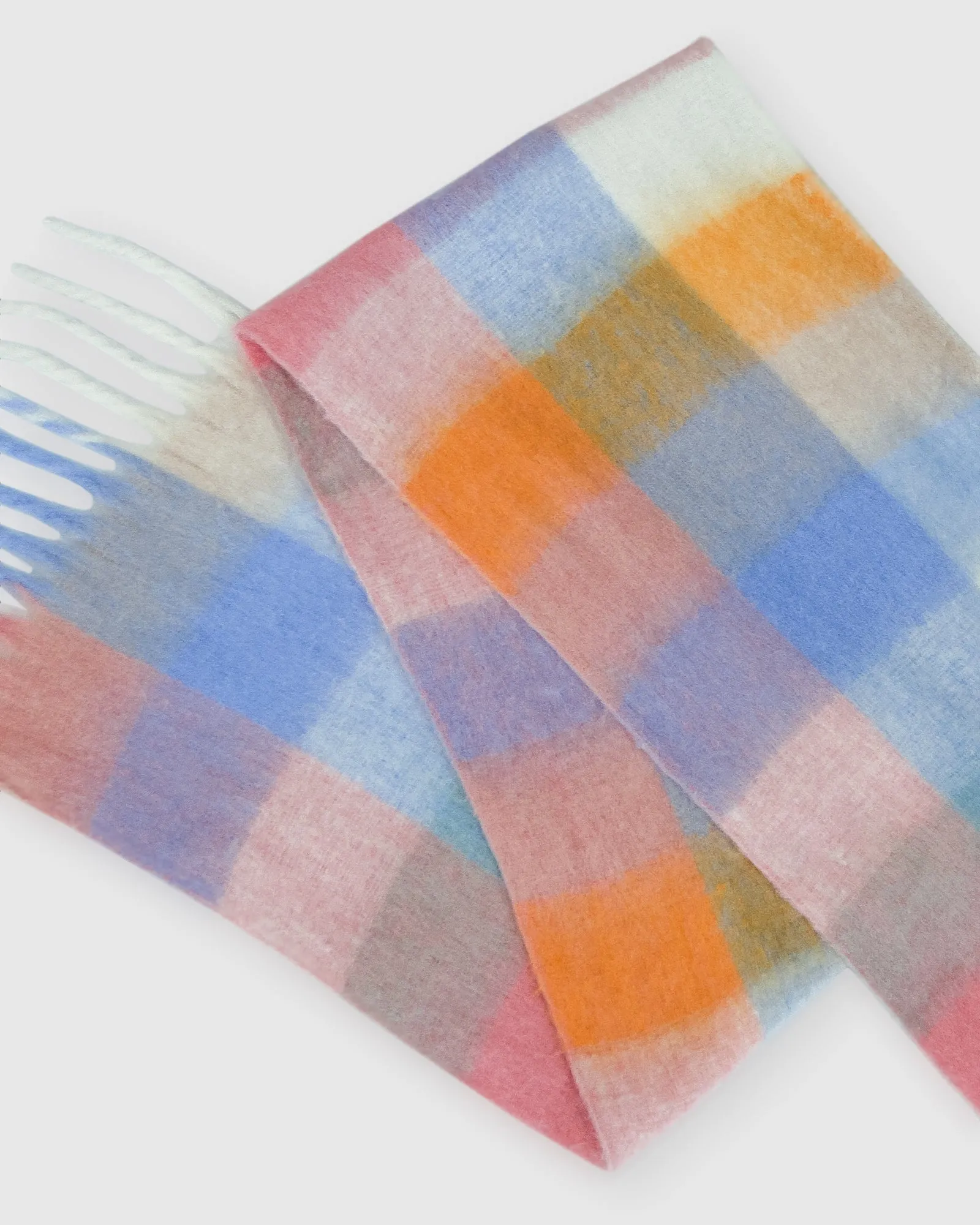 Vail Checkered Scarf - Candy