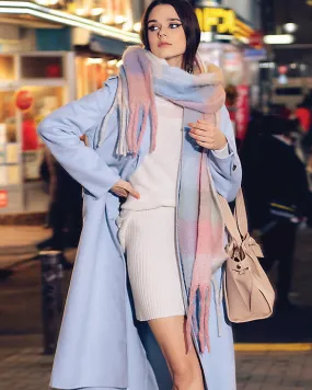 Vail Checkered Scarf - Candy