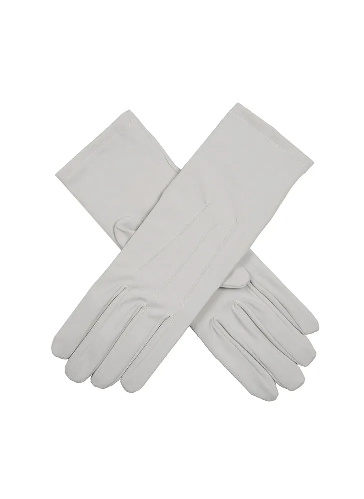 Women's Three-Point Matt Satin Gloves